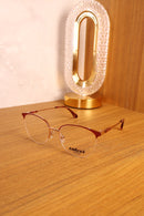 Armação de Grau Redondo Vermelho burgundy - Colcci