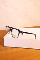 Armação de Grau Wayfarer Azul degradê para cinza - CAILI