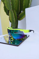Óculos de Sol Esportivo Máscara Esportiva Verde neon fluorescente - Mormaii