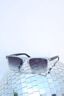 Óculos de Sol Wayfarer Cristal transparente - Colcci